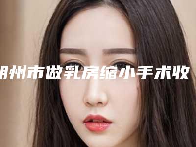 朔州市做乳房缩小手术收费明细2025热门项目巨献-朔州市做乳房缩小手术价格知多少